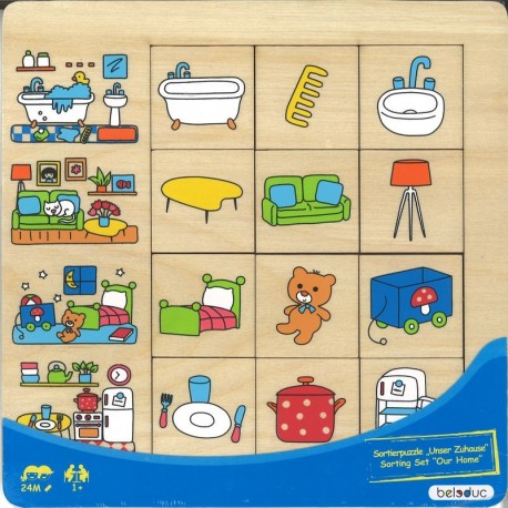 Tableau de tri Notre maison Tableau de tri Notre maison