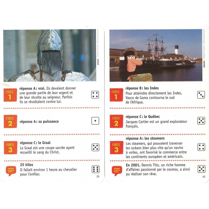 Question D'histoire Facile Avec Reponse Questions Réponses - Histoire - jeu de cartes éducatif Nathan