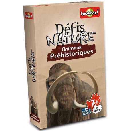 Défis nature - Animaux préhistoriques Défis nature - Animaux préhistoriques