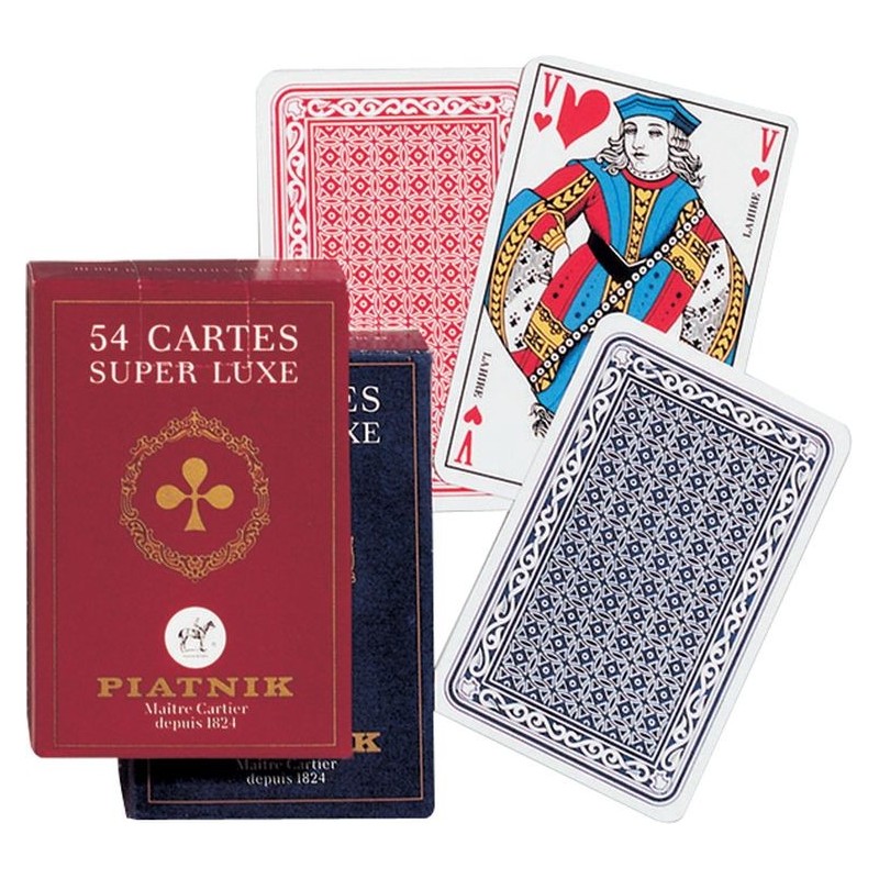 Jeu 54 cartes "Super Luxe"