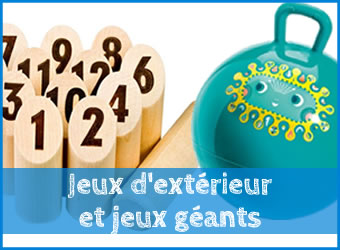 Jeux d'extérieur et jeux géants