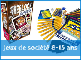 Jeux de société 8-15 ans