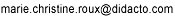 Marie-Christine ROUX mail