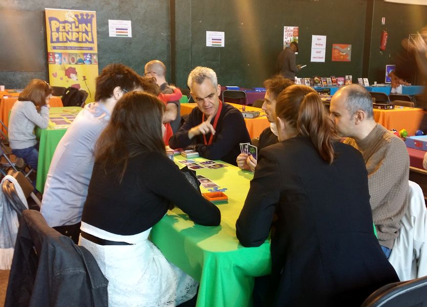 Perlin Pinpin au salon du jeu de Choisy 2014