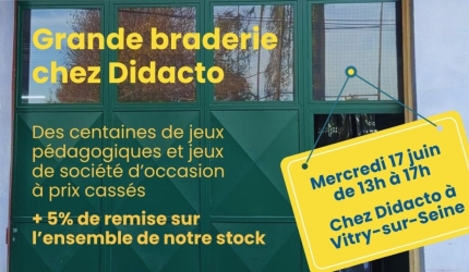 Grande braderie chez Didacto
