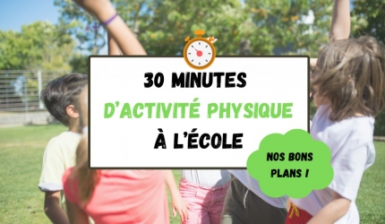 Activés physiques à l'école !