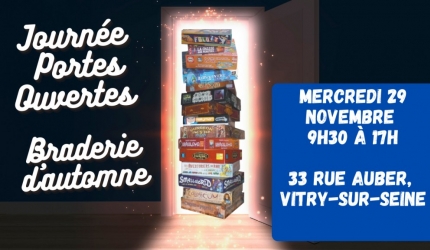 Journée Portes Ouvertes - Braderie d'Automne !